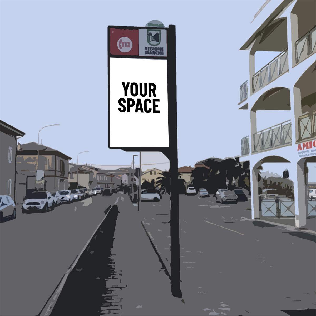 SPAZIO PUBBLICITARIO 100 x 140 MONOFACCIALE (CIVITANOVA MARCHE) Dal 01/01/2027 al 30/12/2030 1460 giorni